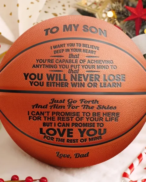 Personalized Dad to Son | Basketball With Pump