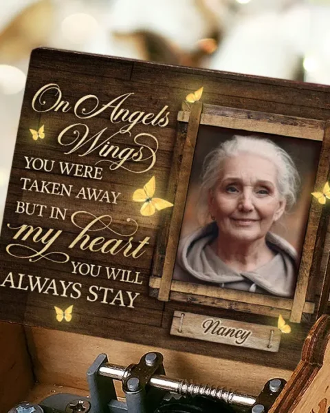 Made-to-Order In My Heart You Will Always Stay | Upload Image, Memorial Gift, Sympathy Gift