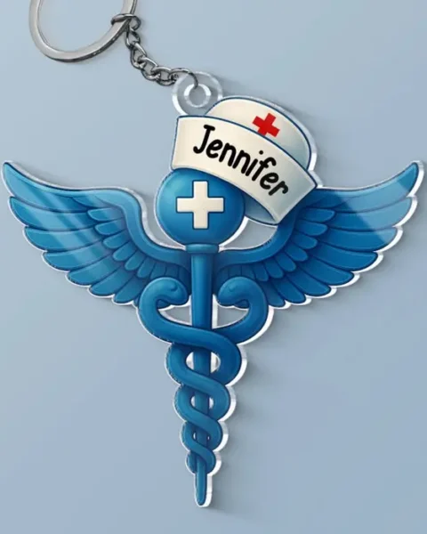 Custom-Made With Wings Of Compassion, I Serve ~ Appreciation, Thank You Gift, Nurse Life, Doctor Life