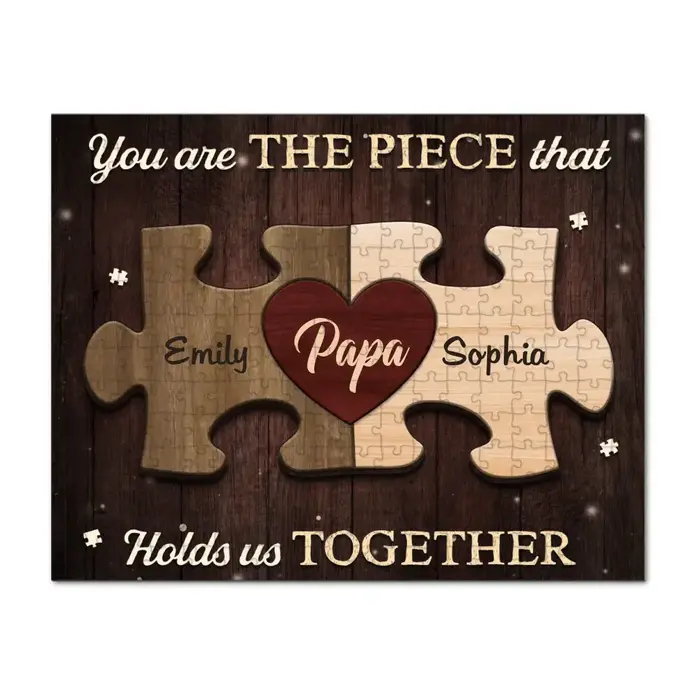 Personalized You Are The Heart Of Our Family ~ Father's Day, Gift For Dad, Grandpa - Image 2