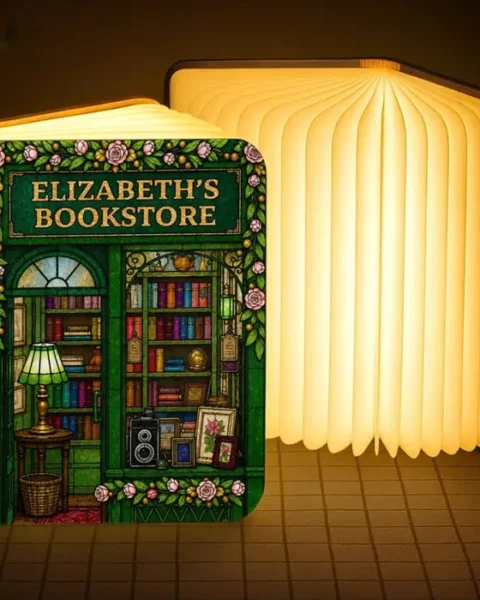 Tailored Foldable LED Magic Book Lamp - Every Night, A New Story