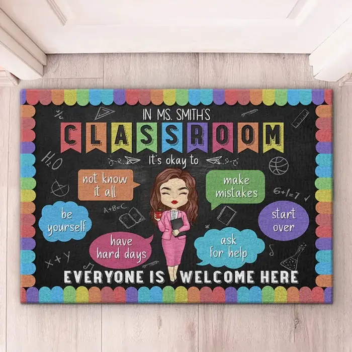 Tailored In This Classroom It's Ok To Be YourselfHouse Warming Gift For Teacher