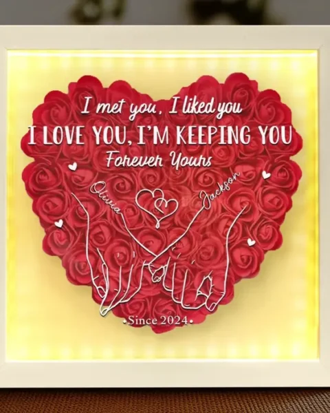 Made-to-Order Wrapped In Your Love | Gift For Husband Wife, Anniversary