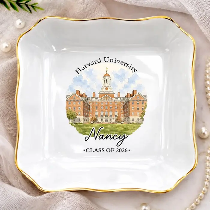 Bespoke Photo Jewelry Dish | Campus Dreams Served Beautifully - Image 2