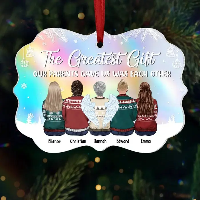 Bespoke The Family Is The Key Of Christmas ~ Christmas Gift For Family Members