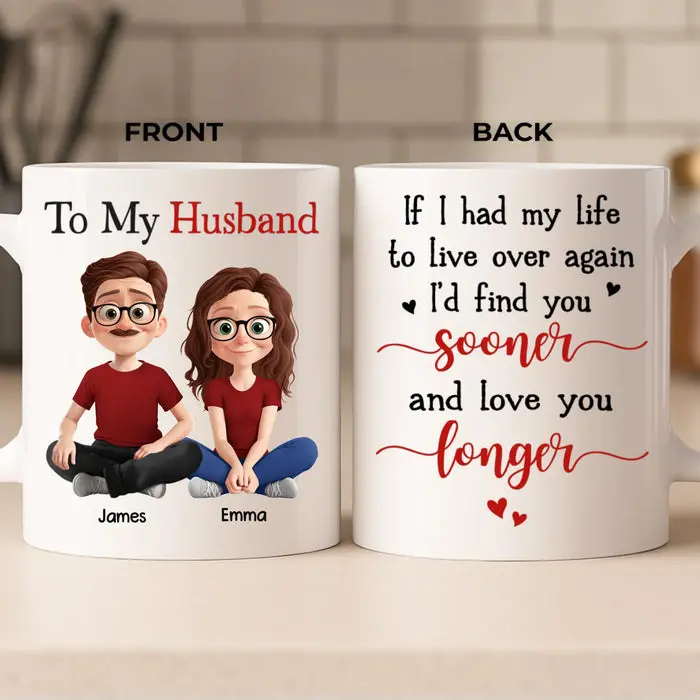 Tailored Mug - Love You More Than Yesterday - Image 2