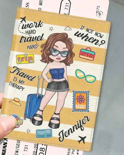 Personalized Travel Is The Therapy I Need To ResetHoliday Vacation Gift, Gift For Adventure Travel Lovers
