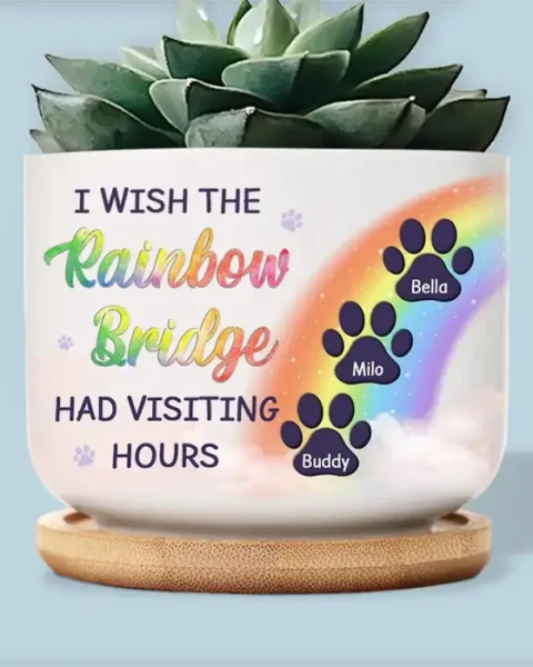 Personalized You’re In Our Thoughts ~ Sympathy Gift For Pet Owners, Pet Lovers