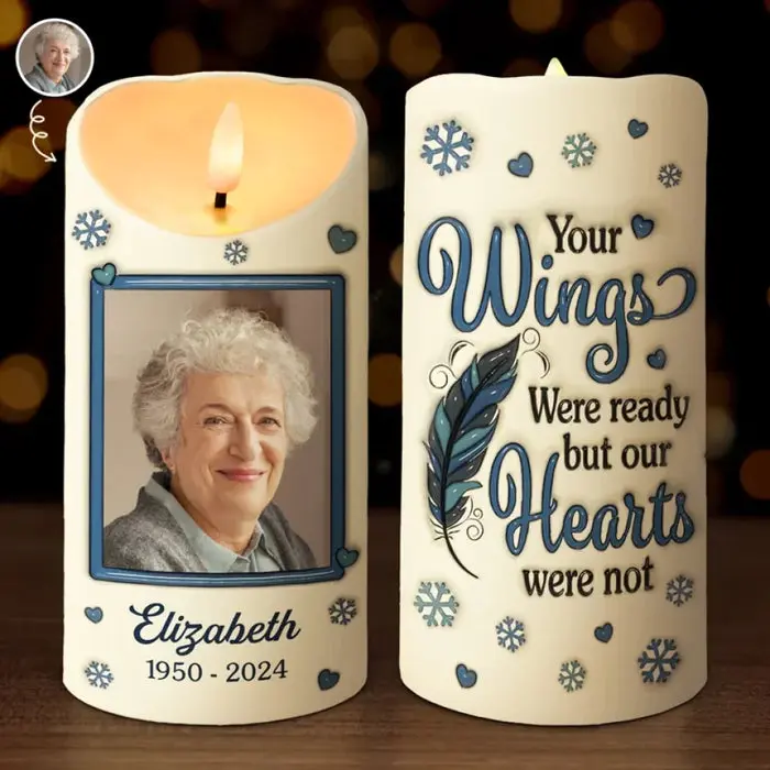 Custom-Made Photo Gone But Never Forgotten - Sympathy Gift, Christmas Gift For Family Members
