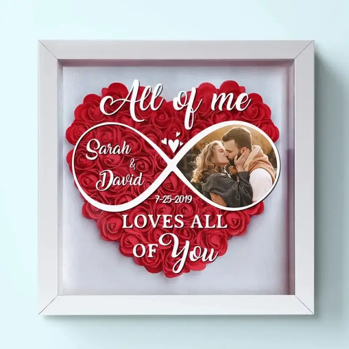 Tailored Photo To Love Is To Burn, To Be On Fire - Gift For Husband Wife, Anniversary