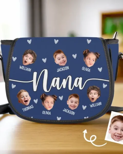 Tailored Photo Carrying Love, One Grandkid At A Time - Mother's Day, Gift For Mom, Grandma