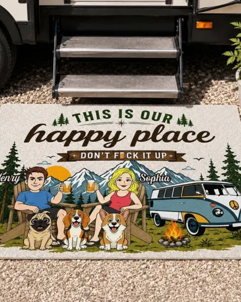 Custom-Made Home Decor Decorative Mat | Life Is Better Outdoors Together