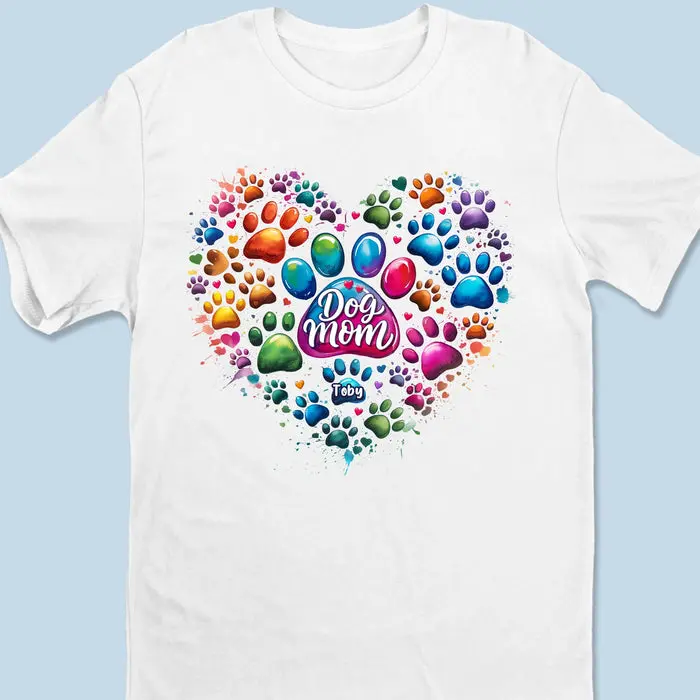 Bespoke Pawfectly Colorful Heart | Mother's Day, Gift For Pet Owners, Pet Lovers - Image 2
