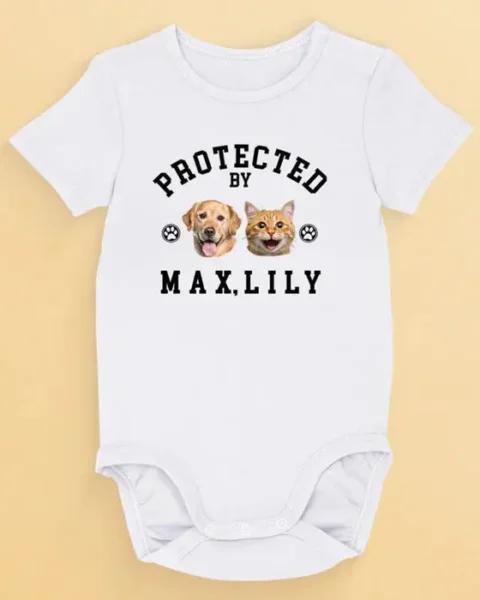 Personalized Photo Cuteness Is Their Disguise - Baby Shower Gift, Gift For Pet Owners, Pet Lovers