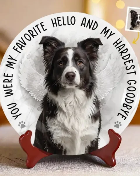 Bespoke Photo In My Heart, You Live On | Sympathy Gift For Pet Owners, Pet Lovers