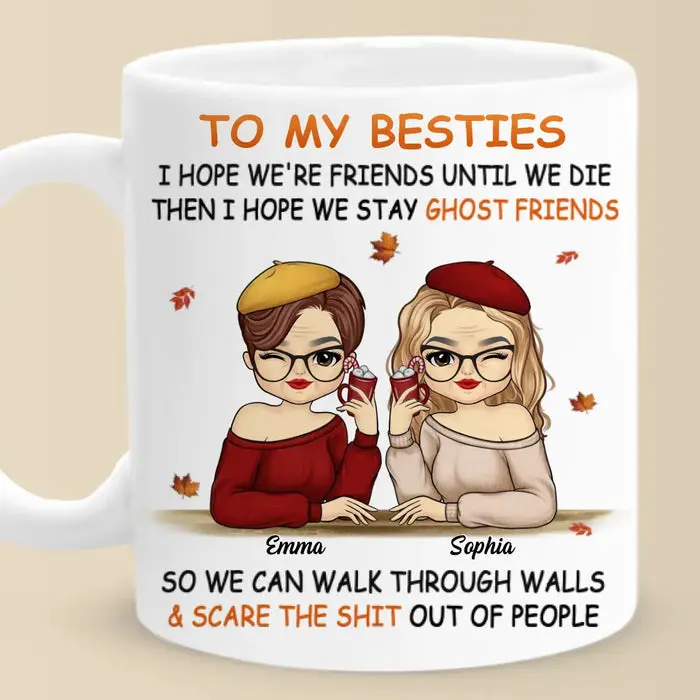 Made-to-Order You're The Apple Of My Eye | Autumn Fall Gift For Best Friends, BFF, Sisters - Image 2