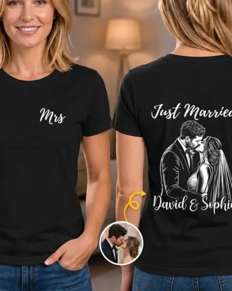 Tailored Photo T-shirt - Together Forevermore