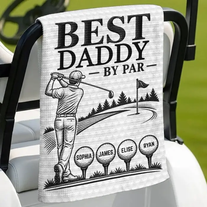 Personalized Golf Towel | The Real Golf Champ - Image 2