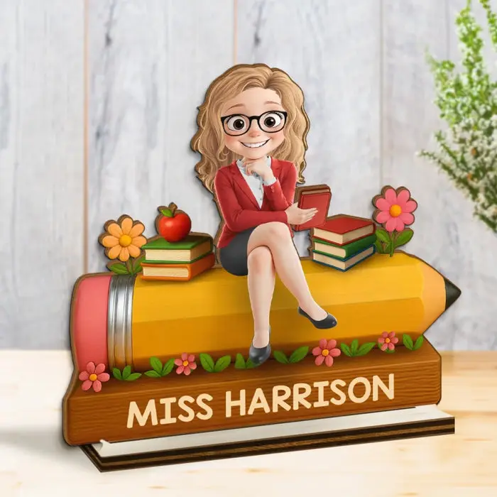 Tailored 2-Layered Wooden Plaque | This Classroom Is A Safe Place
