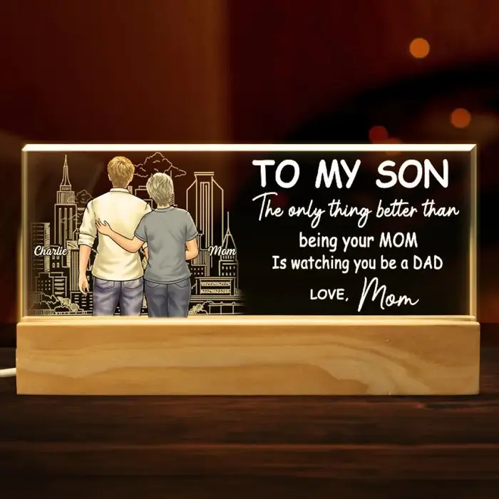 Made-to-Order I Am Proud Of My Son | House Warming Gift For Son, Grandson