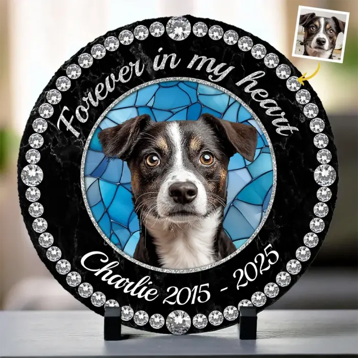 Made-to-Order Photo Cherished Forever, Loved AlwaysSympathy Gift For Pet Owners, Pet Lovers