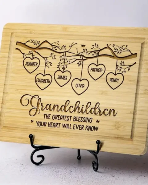 Personalized The Greatest Blessing Your Heart Will Ever Know | Mother's Day, Gift For Mom, Grandma