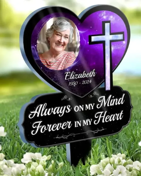 Custom-Made Photo God Loves You Forever ~ Sympathy Gift For Family Members