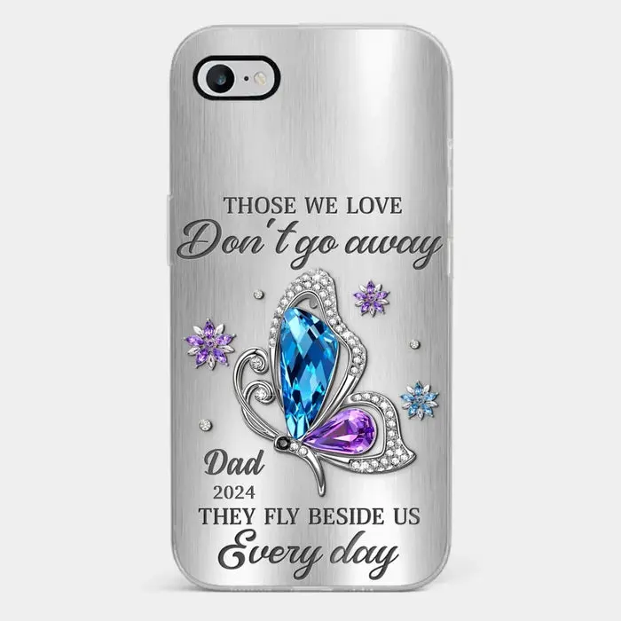 Made-to-Order Those We Love Don't Go Away, They Fly Beside Us Every Day - Sympathy Gift For Family Members - Image 2