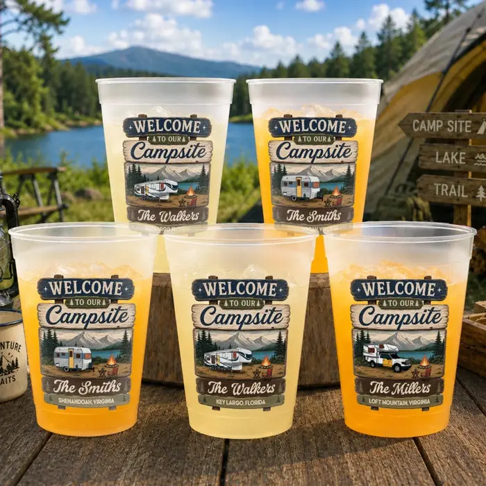 Bespoke Party Cups | Camp More Live More