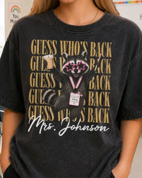 Made-to-Order Washed Cotton T-shirt - Guess Who’s Back