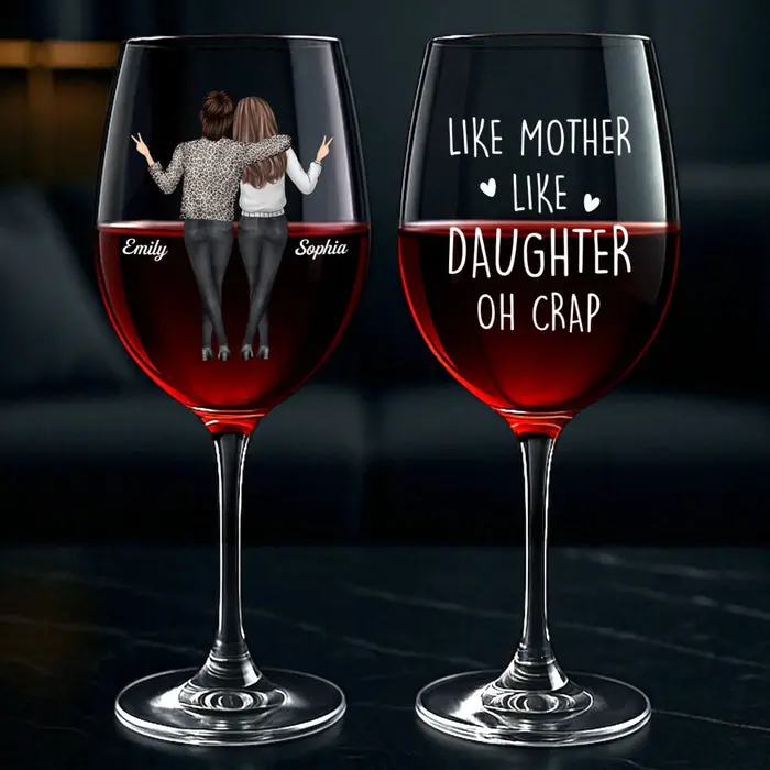 Made-to-Order Stemmed Wine Glass ~ Partners In Wine And Life