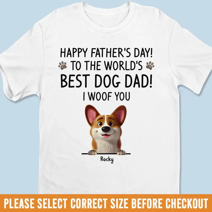 Tailored You Had Me At WoofFather's Day, Gift For Dad, Pet Owners, Pet Lovers - Image 2