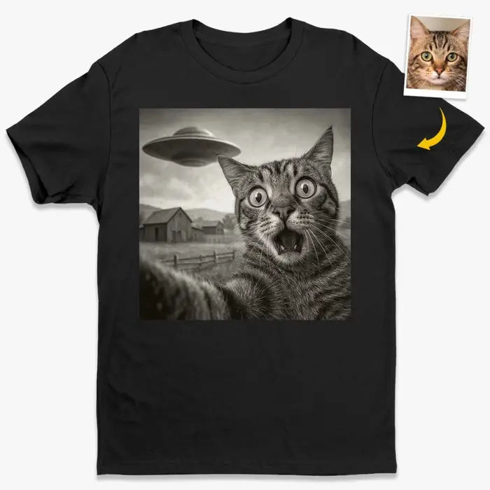 Bespoke Photo Unisex T-shirt, Premium T-shirt, Hoodie ~ Proof I’m Not Crazy