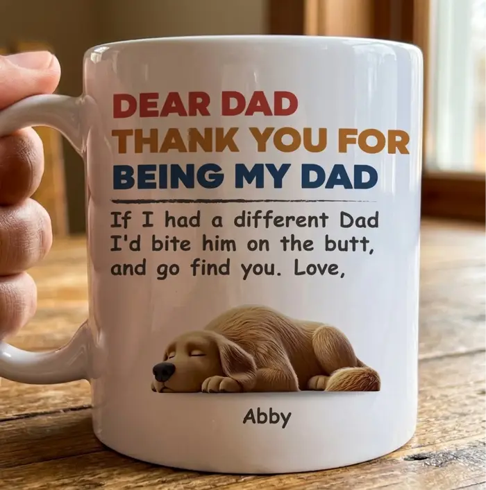 Personalized Mug ~ Dog Mom Dog Dad For Life