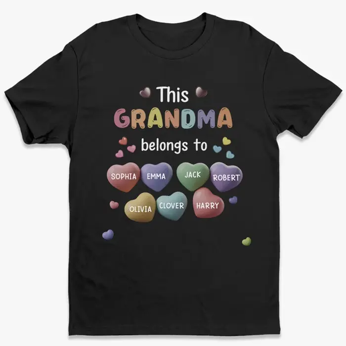 Bespoke Cherishing Sweet Moments With Our Grandkids - Gift For Mom, Grandma