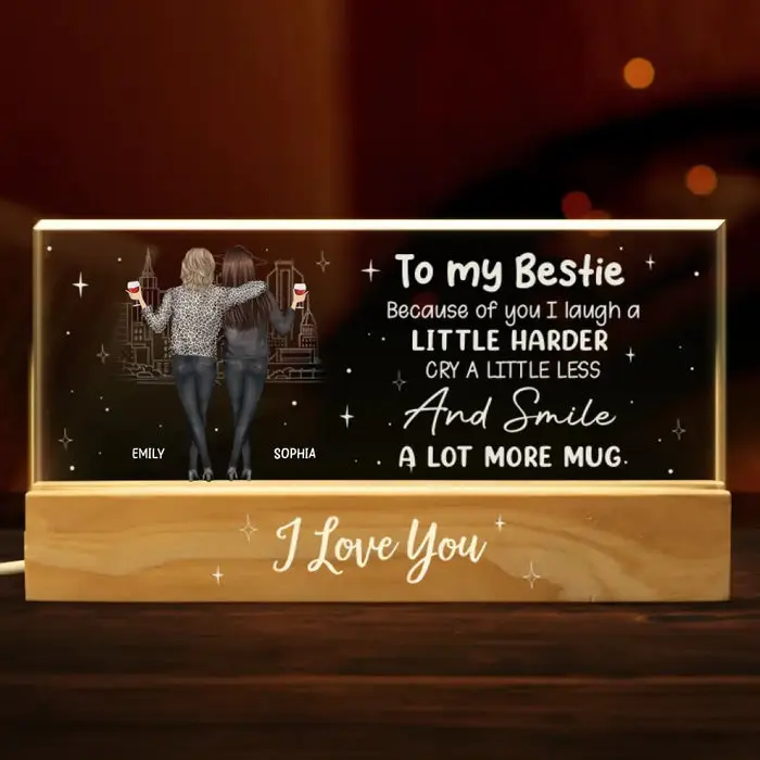 Custom-Made I Promise You Won't Have To Face Your Problems Alone | Gift For Best Friends, BFF, Sisters - Image 2