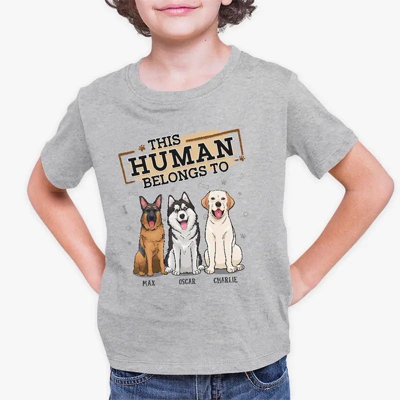 Made-to-Order Kid Belongs To Me - Gift For Kid, Pet Owners, Pet Lovers - Image 2