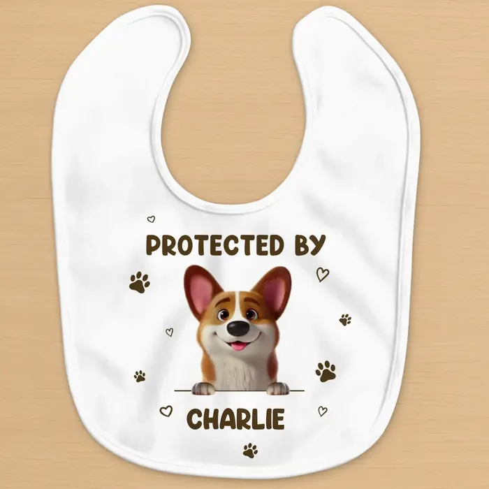 Tailored Baby Bib - Safe Snuggles Watch Over Baby - Image 2