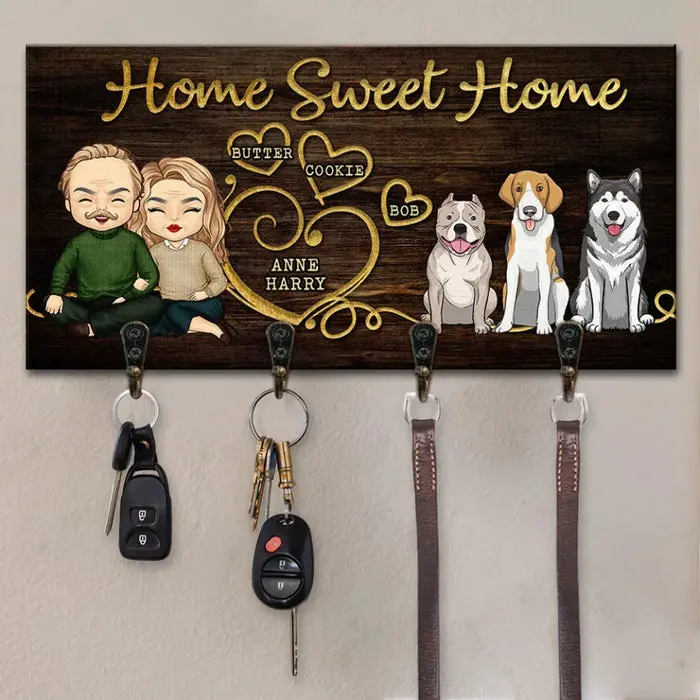 Custom-Made Fur, Love, And Family ~ House Warming Gift For Family Members, Husband Wife, Anniversary, Pet Owners, Pet Lovers