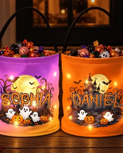 Tailored LED Light Bucket Bag | Ready For Trick Or Treat