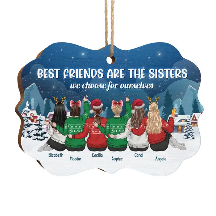 Custom-Made There Are Sisters There Is Family ~ Gift For Bestie, Best Friend, Sister, Birthday Gift For Bestie And Friend, Christmas Gift - Image 2