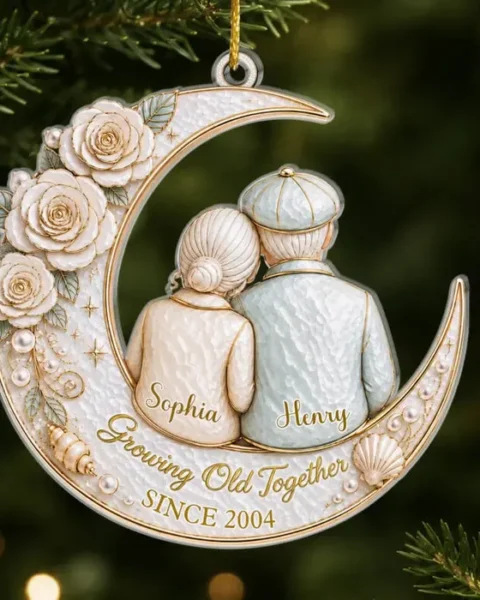Custom-Made Acrylic Ornament | From This Day To Forever