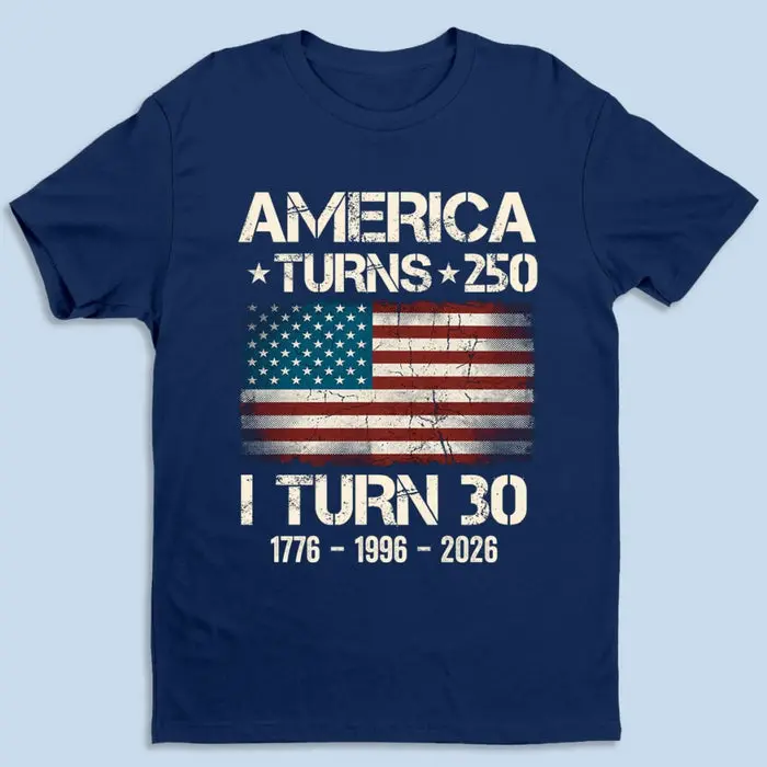 Personalized Unisex T-shirt, Premium T-shirt, Hoodie - Born To Shine In The Land Of The Free