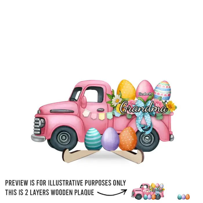 Personalized Grandma’s Love Is Home ~ Easter Gift For Mom, Grandma - Image 2