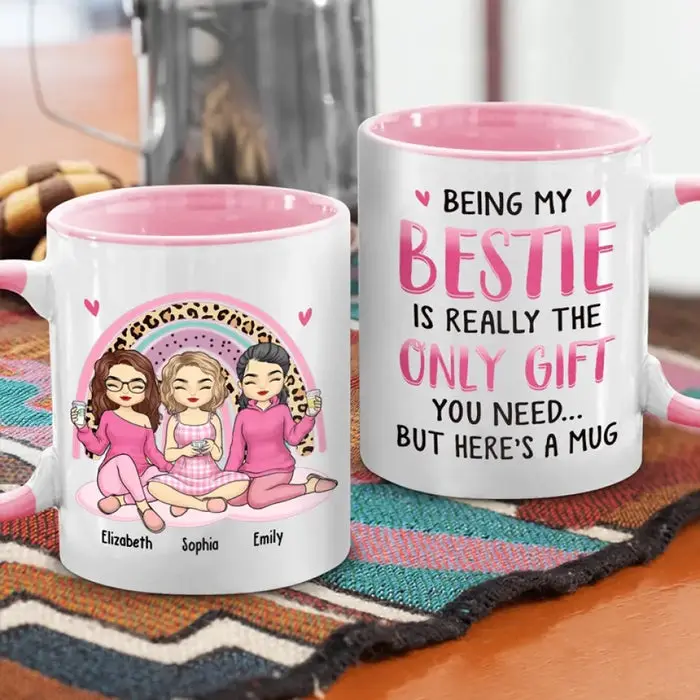 Custom-Made Being My Bestie Is Really The Only GiftGift For Best Friends, BFF, Sisters - Image 2