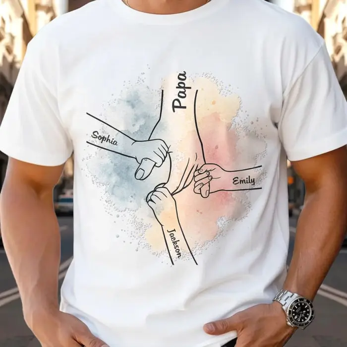 Custom-Made Unisex T-shirt, Premium T-shirt, Hoodie ~ You Are My Forever Hero Dad