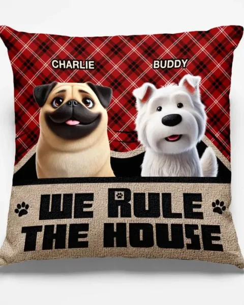 Bespoke This Home Is Run By Paws And Wagging Tails - Gift For Pet Owners, Pet Lovers