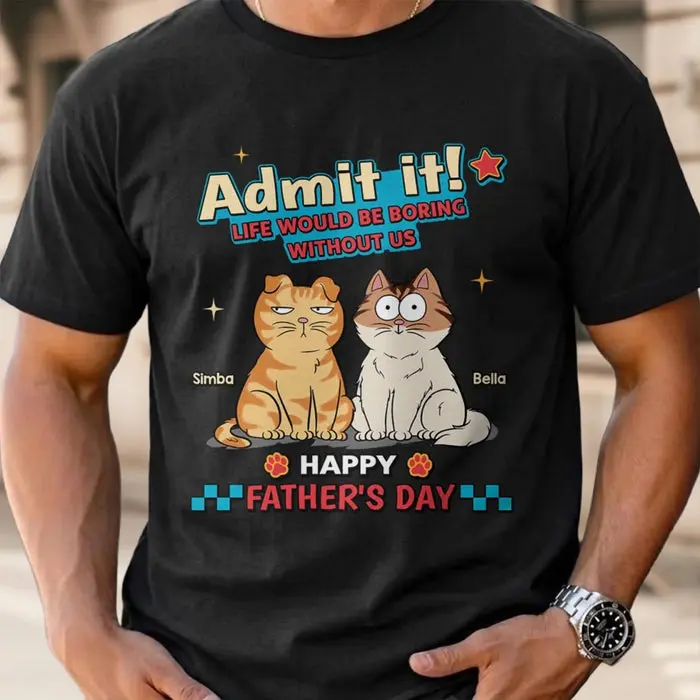 Custom-Made Unisex T-shirt, Premium T-shirt, Hoodie - Cat Hair, Don’t Care