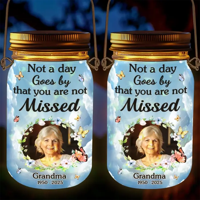 Custom-Made Photo Your Light Still Shines | Sympathy Gift For Family Members