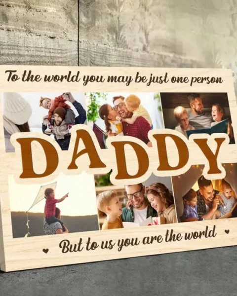 Custom-Made Photo I Love The Ways You Love Me - Father's Day, Gift For Dad